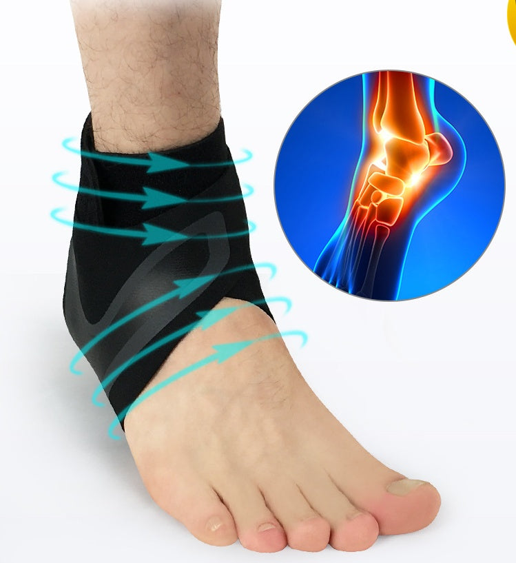 Ankelstøttestøtte. Ankle Support Brace Safety Running Basketball Sports Ankle Sleeves.