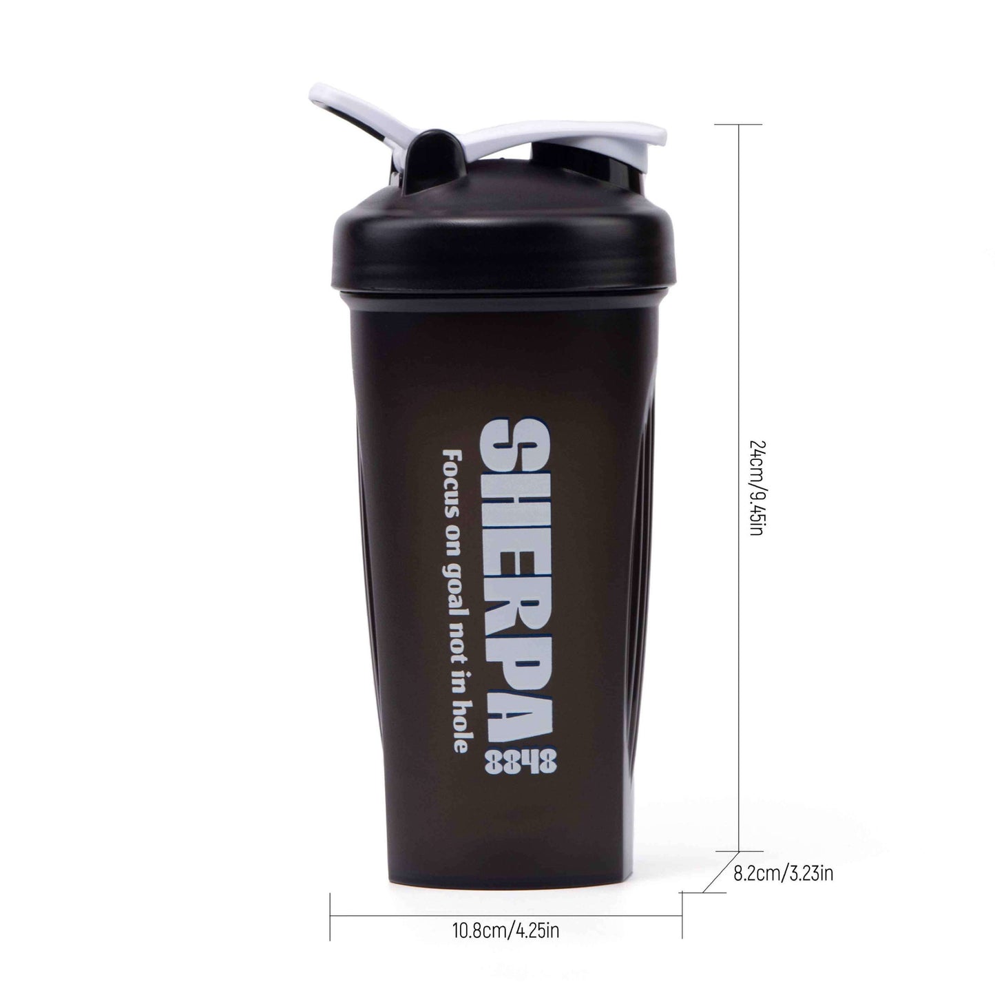 Protein Shaker flaske - Lekkasjefri Treningsflaske | Helse & Fitness
