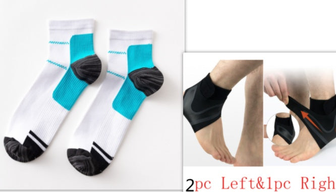 Ankelstøttestøtte. Ankle Support Brace Safety Running Basketball Sports Ankle Sleeves.